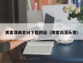 宝应县黑客漫画素材下载网站（黑客动漫头像）